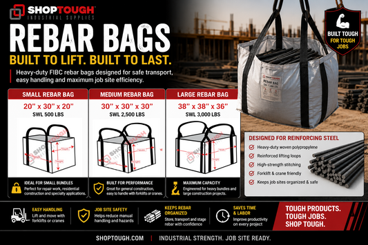 Rebar Bags: Built Tough for Steel Reinforcement and Construction Projects